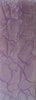 Light Violet Designed Acrylic (2 pc) Knife Scales 3/16" x 1" x 6" - 0421