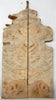 Maple Hard Burl Stabilized  (2 pc) Knife Scales 1/4" x 1 1/2" x 5" - (57)