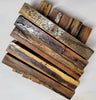 Stabilized Spalted Garapeira (1 pc) Pen/Razor Blank 3/4"sq x 5" - PSSPGARA