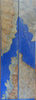 Hybrid Mallee Burl-Blue (2 pc) Knife Scales 3/16" x 3/4" x 5" - (28)