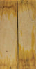 Tamarind Spalted Dyed Light Yellow (2 pc) Knife Scales  1/4" x 1 1/2" x 6" 5109