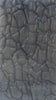 Dark Gray Designed Acrylic (2 pc) Knife Scales 3/16" x 1 1/2" x 6" - 0418