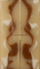 Caramel & Cream Acrylic #33 (2 pc) Mini Knife Scale 3/16"x3/4"x3"