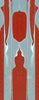 Red Huskers BTW98Mini Acrylic Mini Knife Scale 3/16" x 1" x 6"