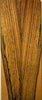 Bocote Figured (2 pc) Knife Scales 3/16" x 1" x 6" - 1043