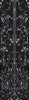 Fractured Black Acrylic Mini Knife Scale (2pc) 3/16"x3/4"x5" BTWKSMINI1054