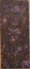 Bronze & Violet Inlace Acryl #02 2 pc Mini Knife Scale 3/16"x1"x5" 001