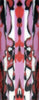 Black and Berry Camo BTW6Mini Acrylic Mini Knife Scale 3/16" x 1" x 6"