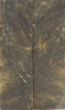 Antique Gold Inlace Acrylester #34 (2 pc) Knife Scales  1/4"x1 1/2"x5"    004