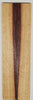 Granadillo w Sap (2 pc) Knife Scales 3/16" x 3/4" x 5" - (14)