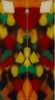 Confetti  Acrylic 20 2 pc Mini Knife/Razor Scale  3/16"x3/4"x3"