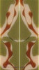 Desert Camo Acrylic 29 2 pc Mini Knife/Razor Scale  3/16"x3/4"x3"