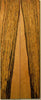 Bocote Figured (2 pc) Knife Scales 3/16" x 1" x 6" - 1044