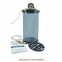 X 6'' x 20" Diameter Juice Proof Vacuum Chamber Turntex Woodworks