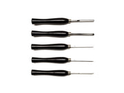 X 5 Piece HHS Mini Turning Chisel Set