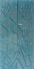 Light Aqua Designed Acrylic (2 pc) Knife Scales 3/16" x 1 1/2" x 6" - 0432