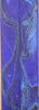 Blueberry Mesh Acrylic #35 (2 pc) Mini Knife Scale  3/16"x3/4"x5"    500