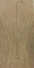 X Oak Black Burl (2 pc) Knife Scales 1/4" x 1 1/2" x 6" - 7545