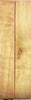 Box Elder Flamed (2 pc) Knife Scales 3/16" x 1" x 6" - 1116