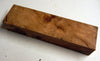 Maple Burl Big Leaf Stabilized  (1 pc) Knife Blank 1" x 1 1/2" x 6" - (14)