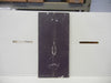 Alumilite Purple w White Streak (2 pc) Knife Scales 1/4" x 1 1/2" x 6" - 7811