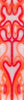 Arctic Fury Acrylic Mini Knife Scale (2pc) 3/16"x3/4"x5" BTWKSMINI1129