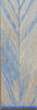 Hybrid Tiger Oak-Blue (2 pc) Knife Scales 3/16" x 3/4" x 5" - (36)