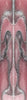 Pink Storm Acrylic Mini Knife Scale (2pc) 3/16"x3/4"x5" BTWKSMINI1121 (1 pc)