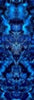 Sapphire Blue Acrylic #07 2 pc Mini Knife/Razor Scale  3/16"x3/4"x5"