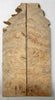 Maple Hard Burl Stabilized  (2 pc) Knife Scales 1/4" x 1 1/2" x 5" - (58)