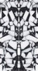 Dalmation Acrylic 46 2 pc Mini Knife/Razor Scale  3/16"x3/4"x5"