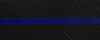 Thin Blue Line BTW117KSM5 Acrylic (2 pc) Knife Scales 1/4" x 1 1/2" x 5"
