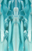 Cool Mint Water BTW33KSL Acrylic Knife Scale 3/8" x 1 1/2" x 6"