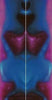 Turbulent Waters Acrylic 20 2 pc Mini Knife/Razor Scale  3/16"x3/4"x3"