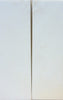 Alumilite not Acrylic White (2 pc) Straight Razor Scales 3/16" x 2" x 6" 6055