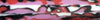 Black and Berry Camo BTW6PBL Acrylic Pen Blank 1" x 1" x 6"