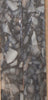 Black/Gray Crush Acrylic #11 (2 pc) Mini Knife Scale 3/16"x3/4"x3"