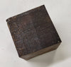 Ebony East Indian (1 pc) Cube 1 1/2"1 1/2"  012923 (25)