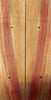 Box Elder Burl Stabilized Clear (2 pc) Knife Scales 1/4" x 1 1/2" x 6" - 1188