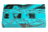  Turquoise Acrylic Pen Blank  3/4"x3/4"x3" BTWPBM1031SHORT3 (1 pc)