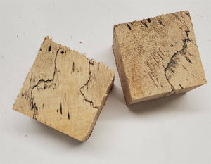 Tamarind Spalted (1 pc) Cube 1 1/2" - (46)