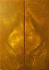 Golden Swirl Acrylester (2 pc) Razor Knife Scales 3/16" x 2" x 6" - 1014