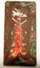 Alumilite  Red White Green(2 pc) Knife Scales 3/16" x 1 1/2" x 6" - 2463