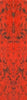 Crimson Pebble Acrylic Mini Knife Scale (2pc) 3/16"x3/4"x5" BTWKSMINI1072