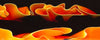 Halloween Water BTW60KSS Acrylic (2 pc) Knife Scales 3/16" x 1 1/2" x 6"