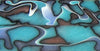 New Turquoise Moon BTW79BS Acrylic Bottle Stopper 1 1/2" x 1 1/2" x 3"