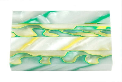 X Key Lime Acrylic Pen Blank 3/4