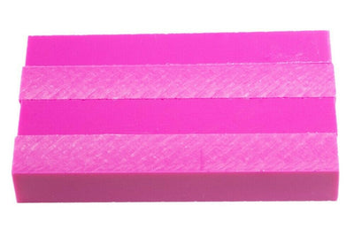 X Hot Pink Acrylic Pen Blank 3/4