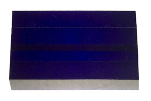 X Sapphire Ice Acrylic Pen Blank 3/4"x3/4"x5" BTWPBM1389 1pc