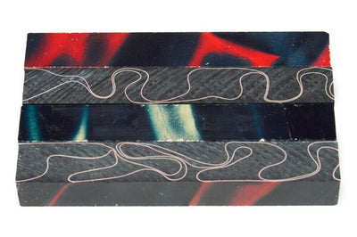 X Blue Monday Acrylic Pen Blank 3/4
